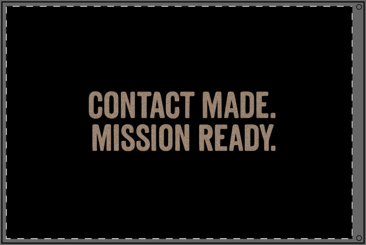 Contact Made “Mission Standard” Reversible Flag