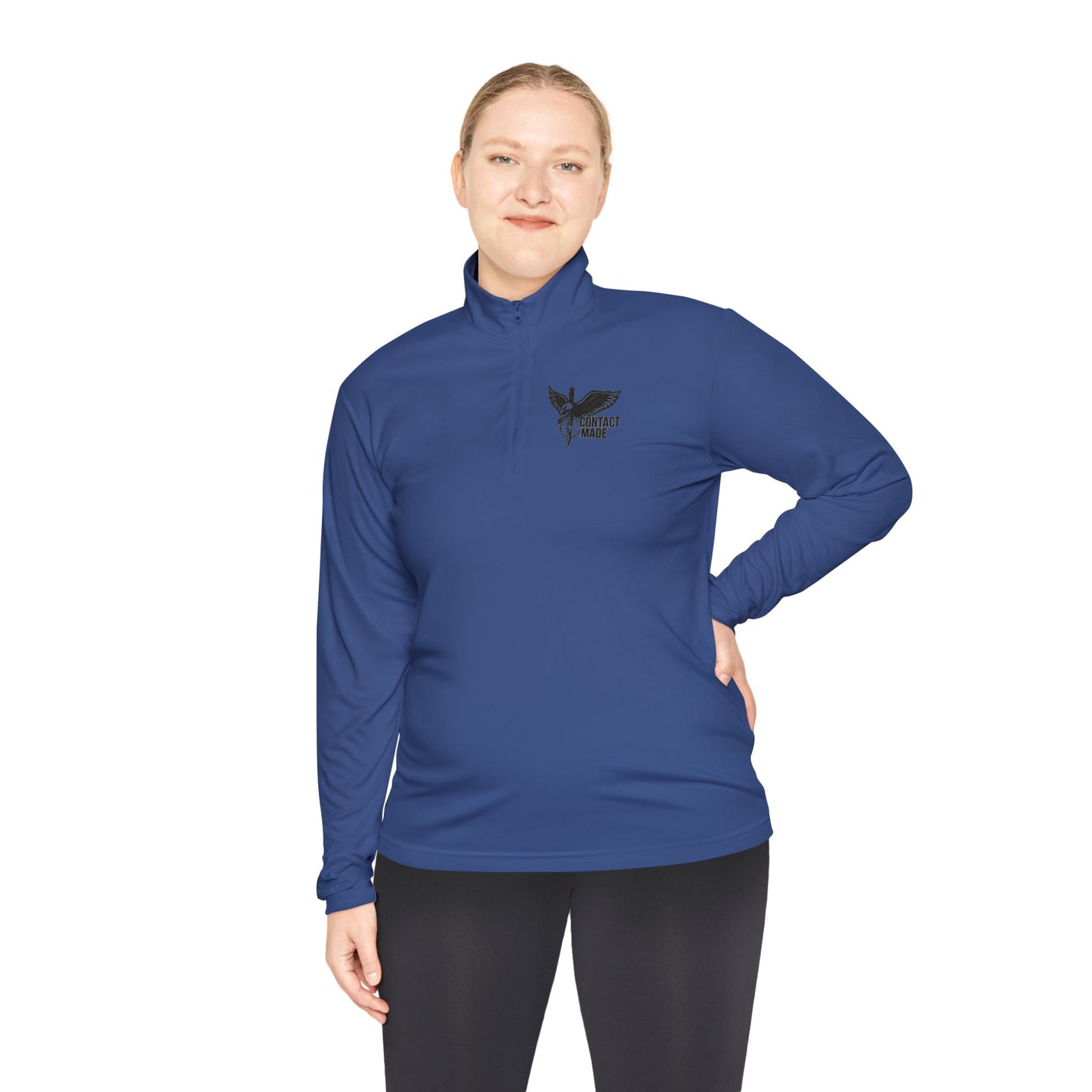Contact Made Quarter-Zip – Built for the Grind, Ready for Contact