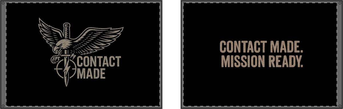 Contact Made “Mission Standard” Reversible Flag