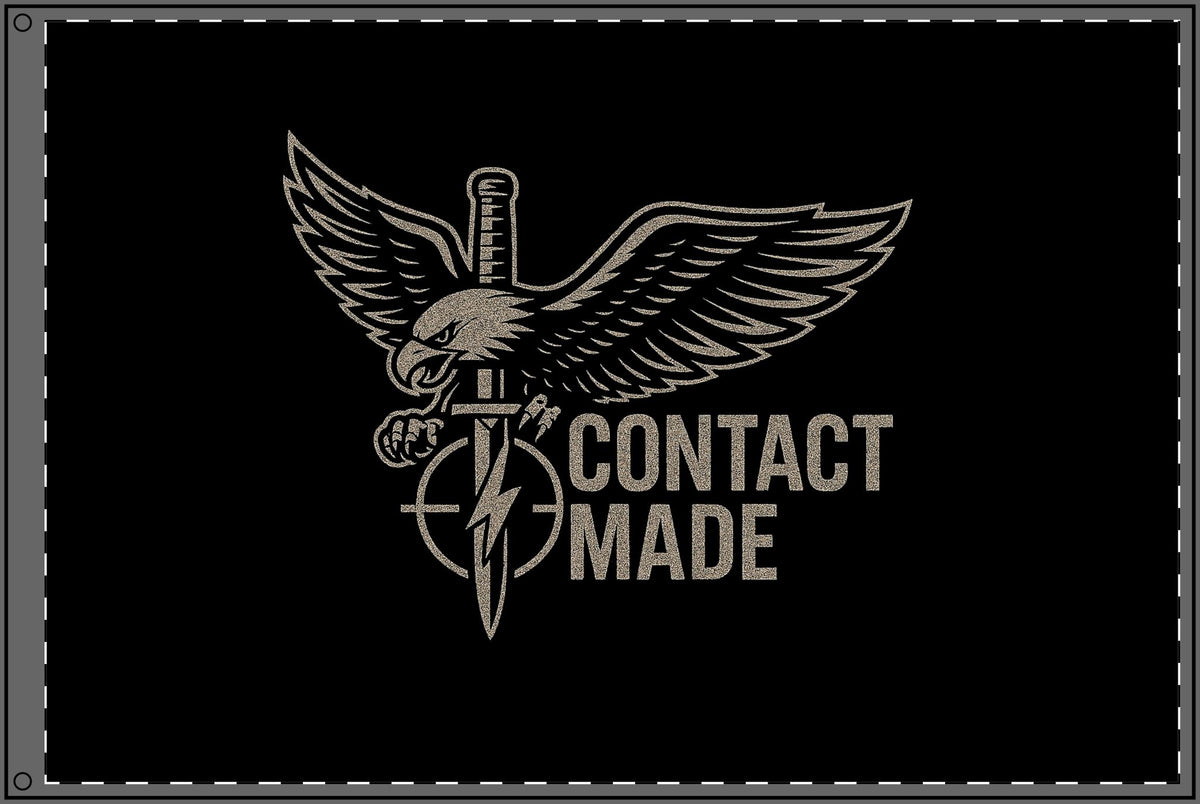 Contact Made “Mission Standard” Reversible Flag