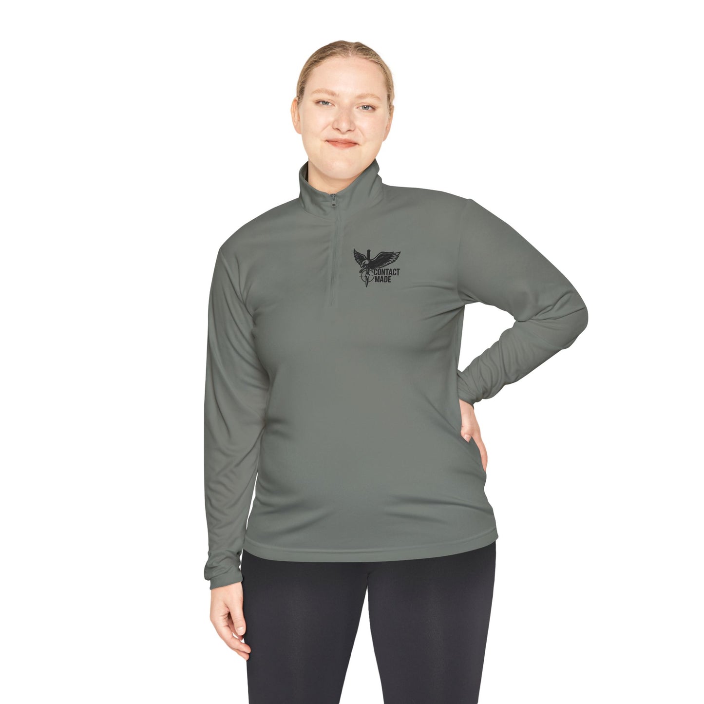 Contact Made Quarter-Zip – Built for the Grind, Ready for Contact