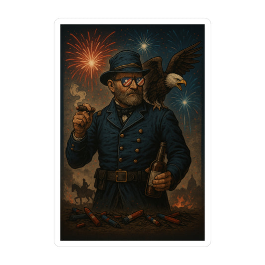 Celebrating Freedom Sticker