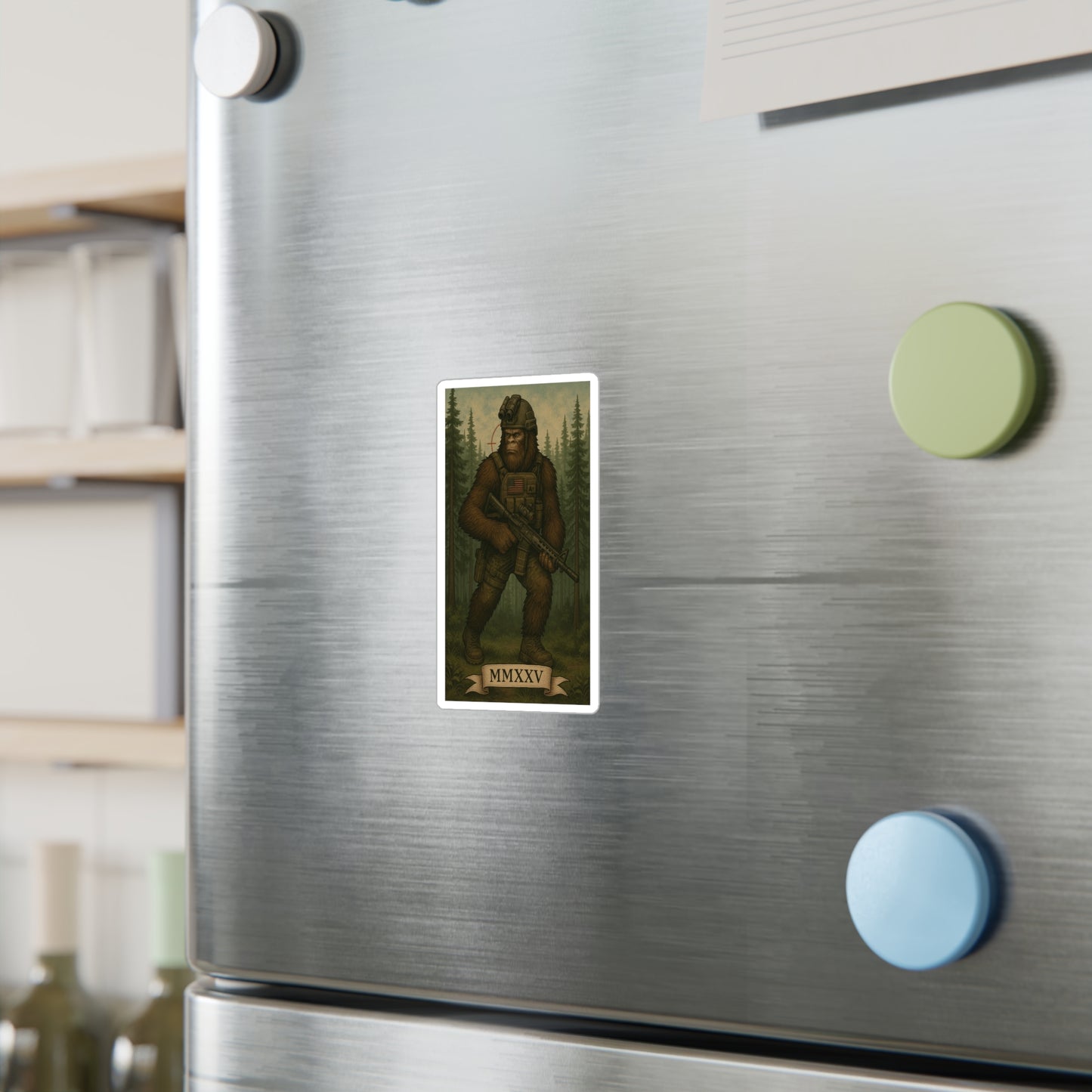 Steve the Squatch Sticker