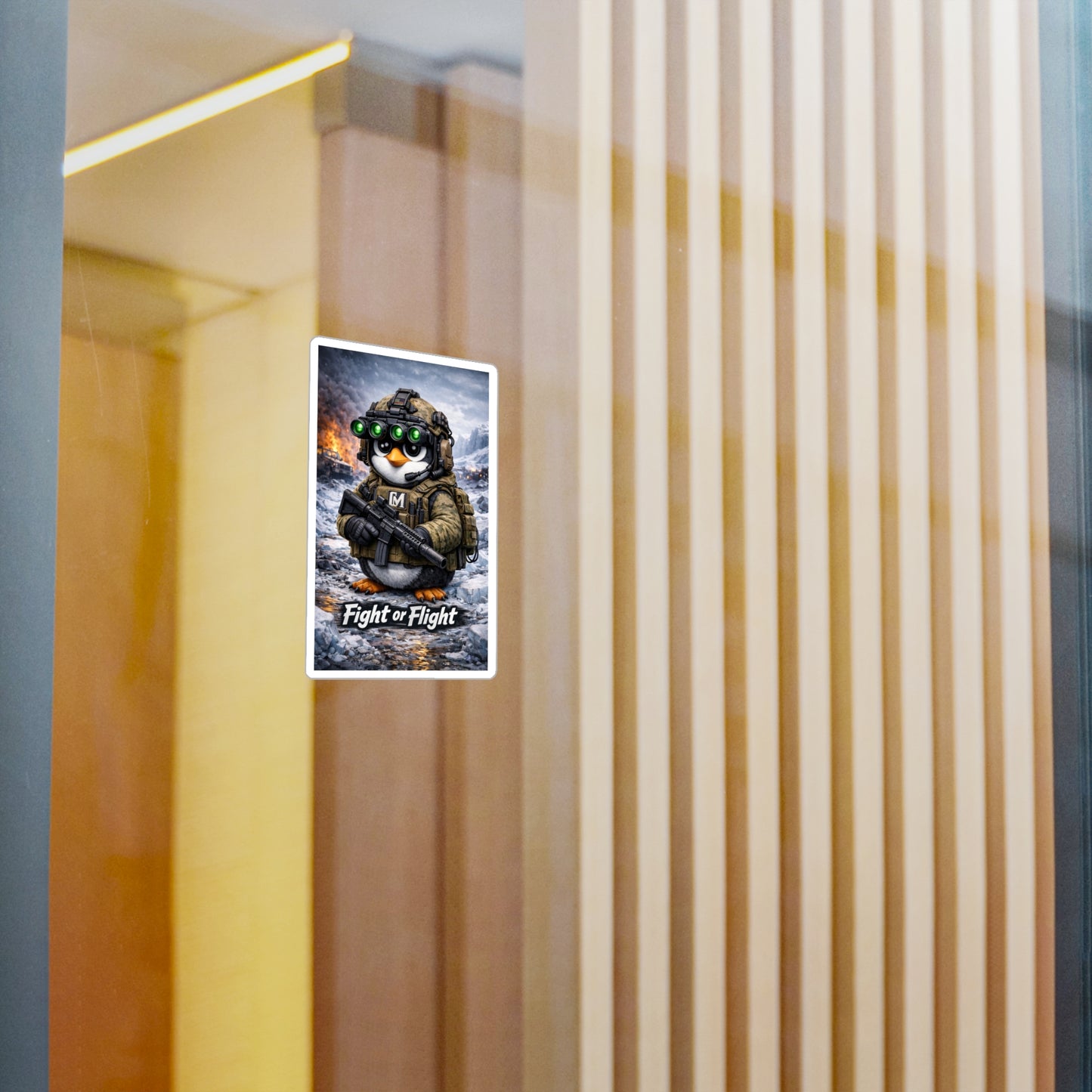 Fight or Flight-less Sticker