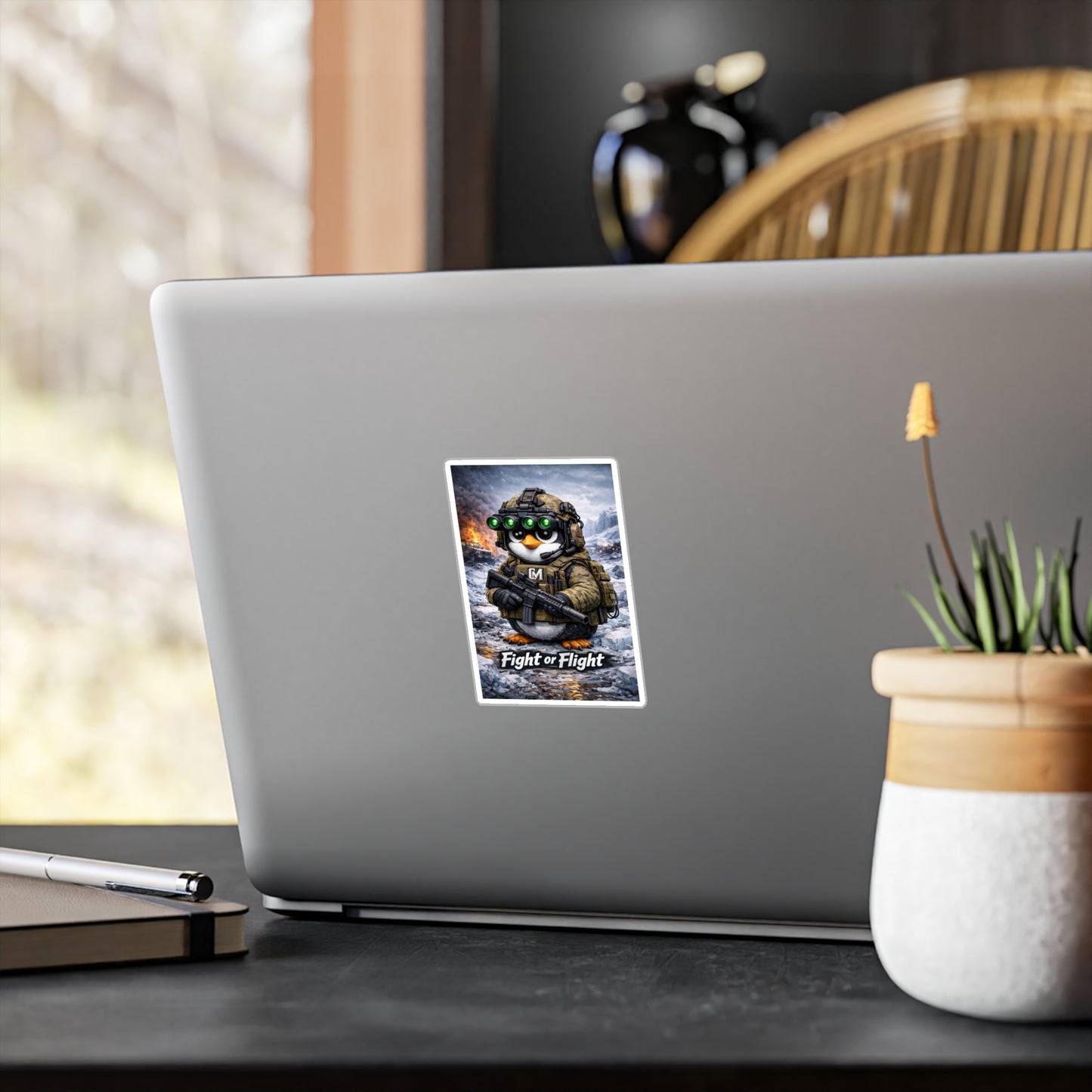 Fight or Flight-less Sticker