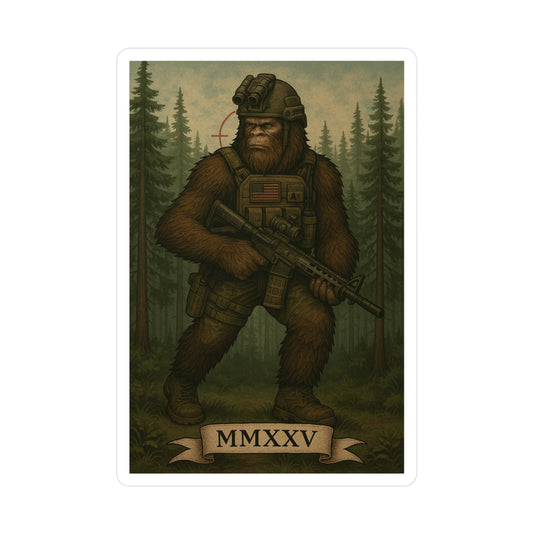Steve the Squatch Sticker